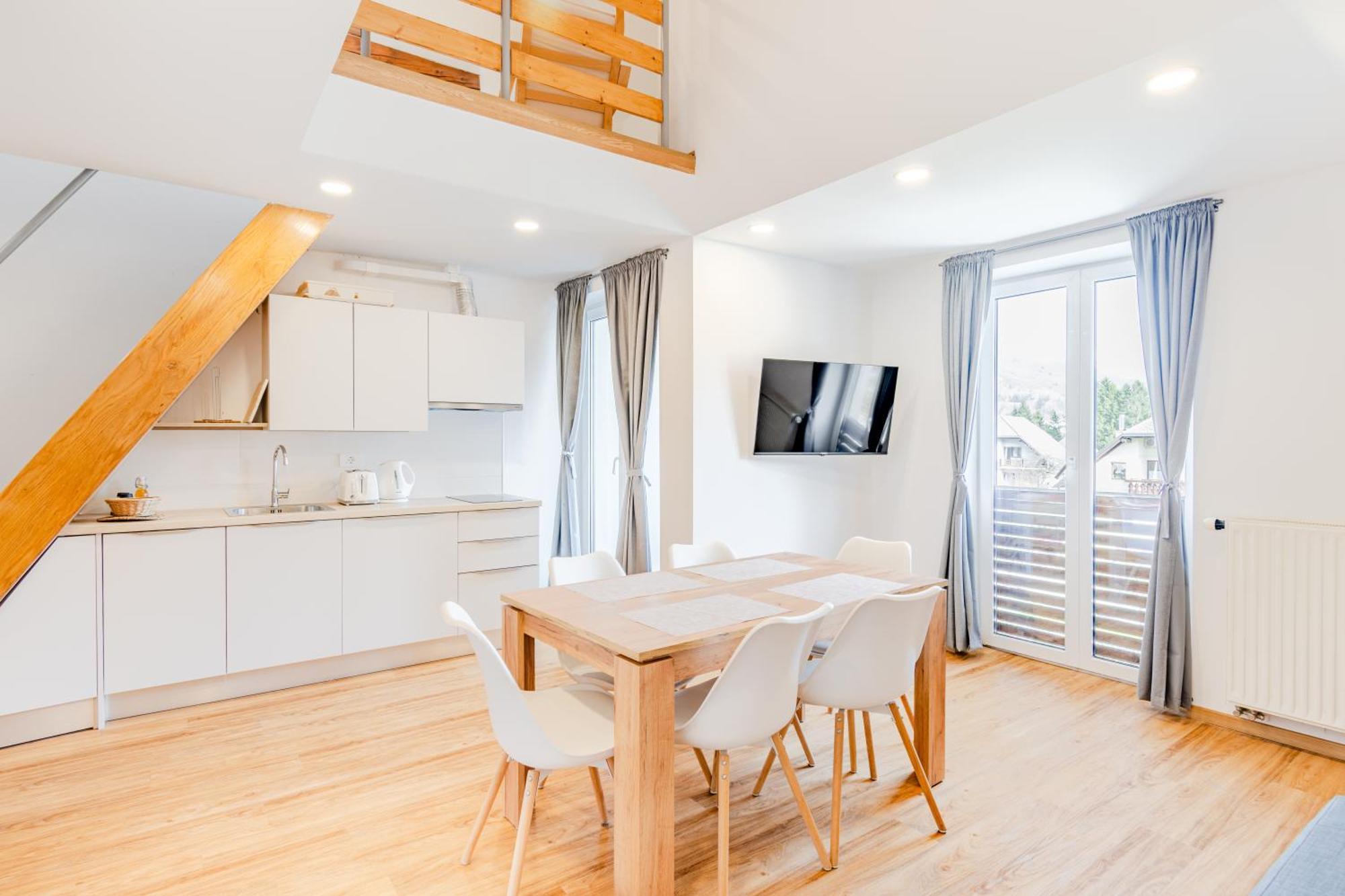 Apartments Skok With Rafting And Free Parking โบเว็ก ห้อง รูปภาพ